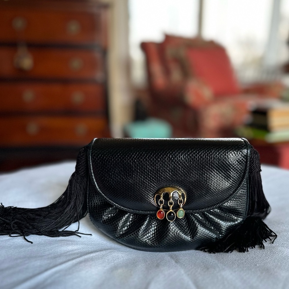 Authentic vintage Judith Leiber clutch - Picture 7 of 9
